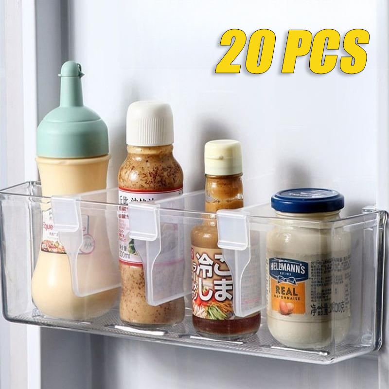 Kitchen Appliances Refrigerators - 20 Pieces Fridge Organizer Storage Organization