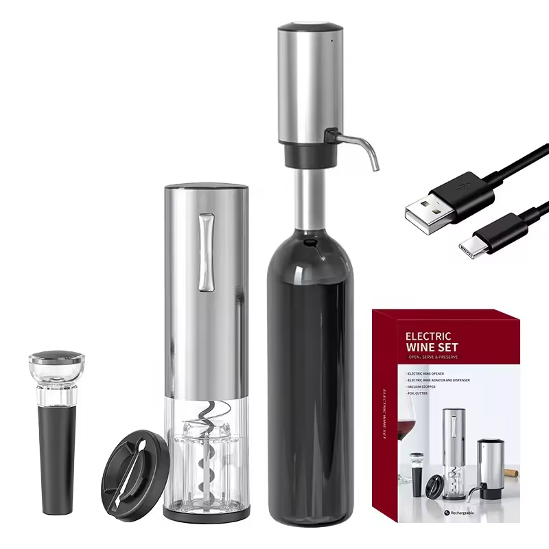 4-in-1 Rechargeable Electric W - Wine Opener Electric 评论和价格