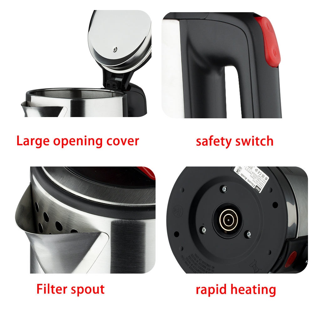 2.3L Electric Kettle Stainless - Kitchen Appliances For Gift 评论和价格