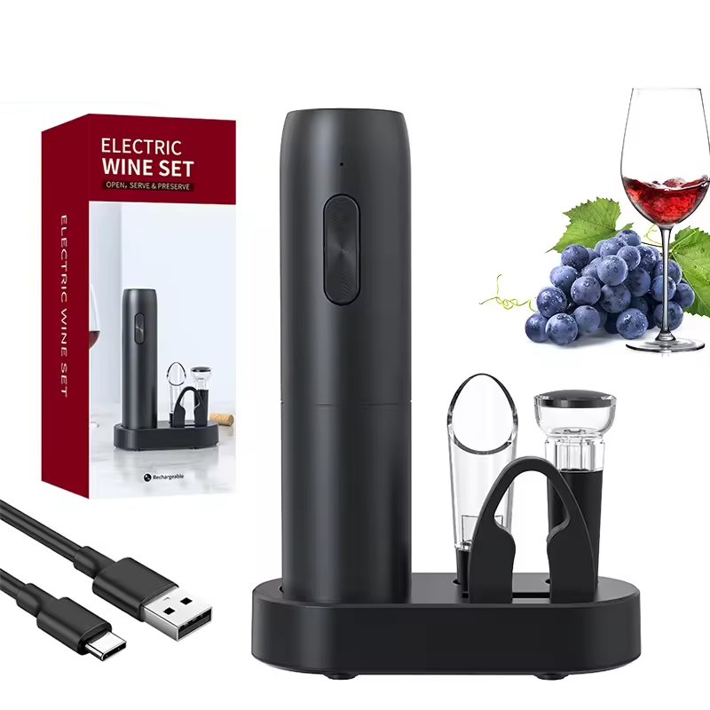 4-in-1 Electric Bottle Wine Op - Wine Opener Electric 评论和价格