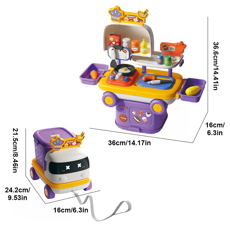 2in1 Kitchen Medicals Playset  - Kitchen Appliances For Gift 评论和价格