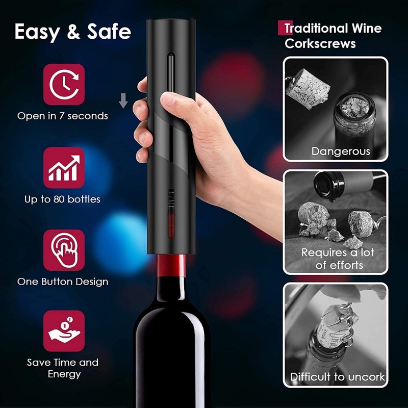 Rechargeable Multifunction Ele - Wine Opener Electric 评论和价格
