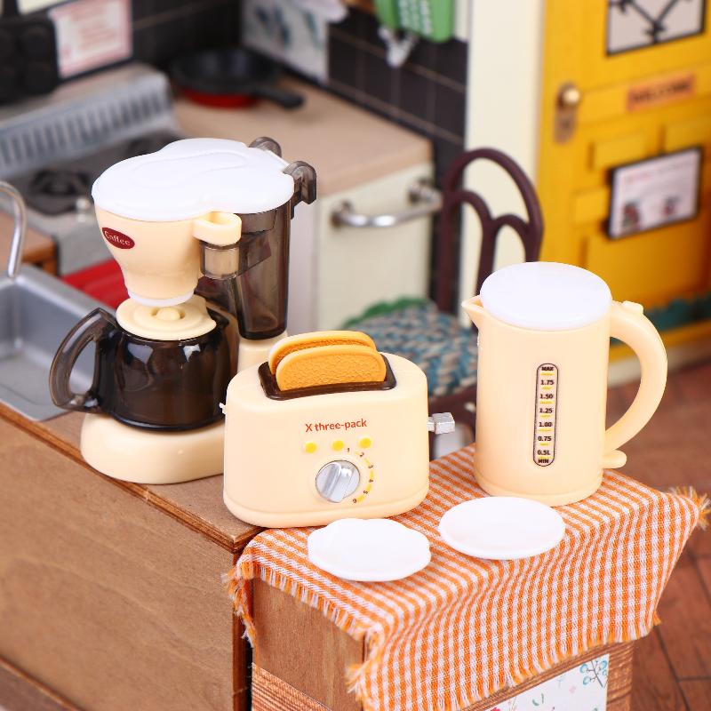 1 Set 1 12 Miniature Coffee Ma - Kitchen Appliances For Gift 评论和价格