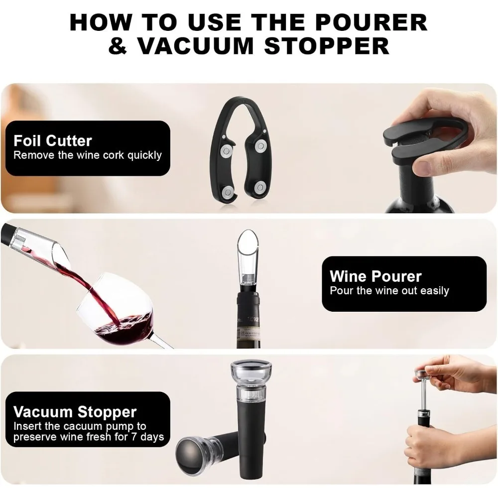 Electric Wine Bottle Opener Se - Wine Opener Electric 评论和价格