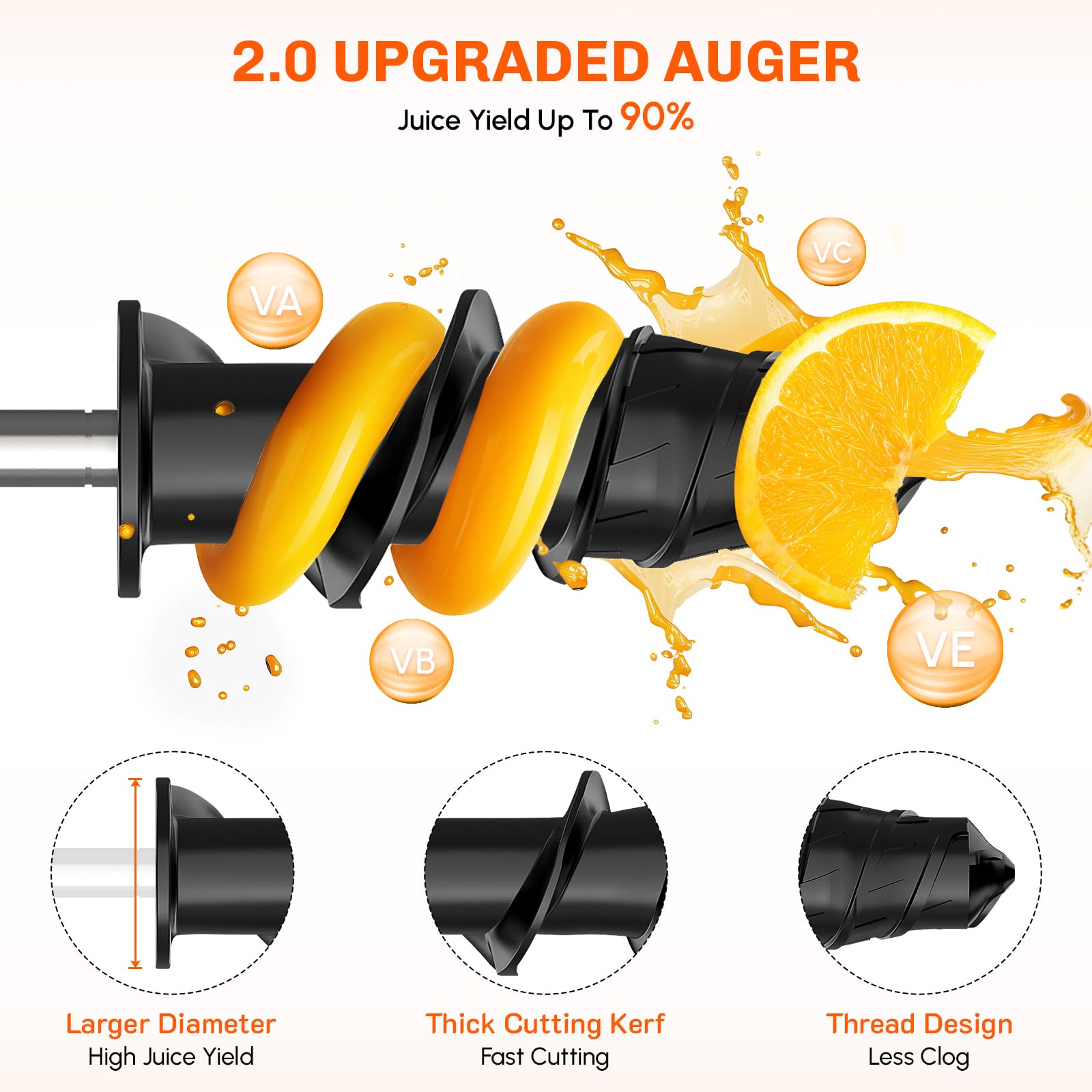 Masticating Juicer Attachment  - Juicer Cold Press Slow 评论和价格