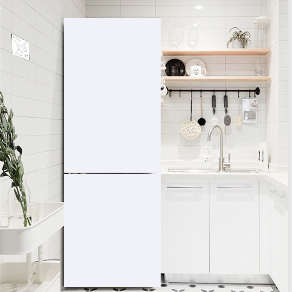 White Flower Refrigerator Deco - Kitchen Appliances Refrigerators 评论和价格