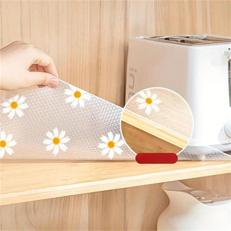 1 Roll Daisy Shelf Liner For K - Kitchen Appliances Refrigerators 评论和价格